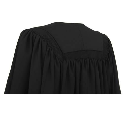Master's Graduation Gown UK - Classic Range, Black